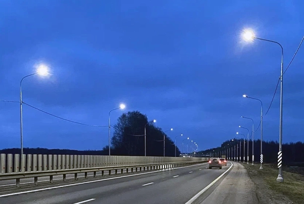 Поставка опор освещения для федеральной трассы Р-22 «Каспий» в Тамбовской области