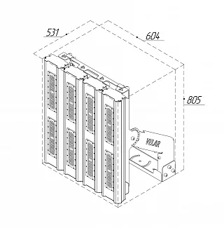 Прожектор VL-TERRA S 160-04-G90-5K